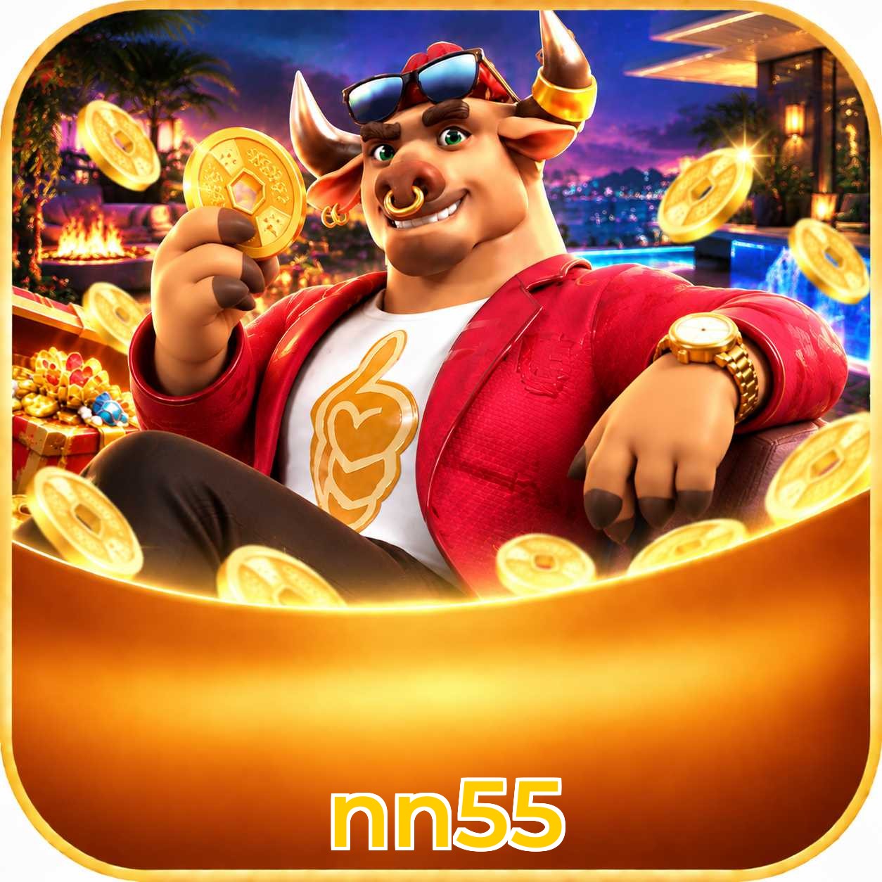 Interface de jogos na nn55 incluindo Plushie Frenzy